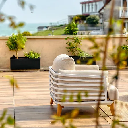 Sea View House With Terrasse In Les Roses * Veules-les-Roses
