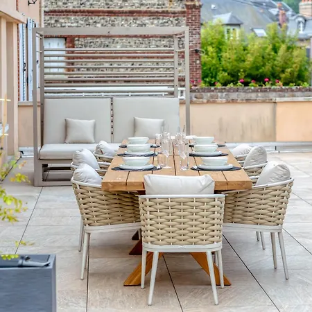 Sea View House With Terrasse In Les Roses Veules-les-Roses